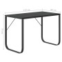 Schwarzer Computertisch aus Spanplatte, 110 x 60 x 73 cm von vidaXL, Schreibtische - Ref: Foro24-30200, Preis: 106,30 €, Raba...
