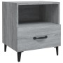 Sonoma Gray Plywood Nightstand by vidaXL, Nightstands - Ref: Foro24-817305, Price: 43,50 €, Discount: %