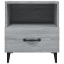 Sonoma Gray Plywood Nightstand by vidaXL, Nightstands - Ref: Foro24-817305, Price: 43,50 €, Discount: %
