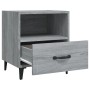 Sonoma Gray Plywood Nightstand by vidaXL, Nightstands - Ref: Foro24-817305, Price: 43,50 €, Discount: %