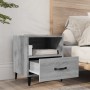 Sonoma Gray Plywood Nightstand by vidaXL, Nightstands - Ref: Foro24-817305, Price: 43,50 €, Discount: %