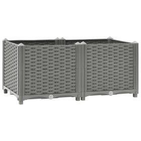 Polypropylene flower bed 80x40x38 cm by vidaXL, Pots and planters - Ref: Foro24-153294, Price: 58,91 €, Discount: %