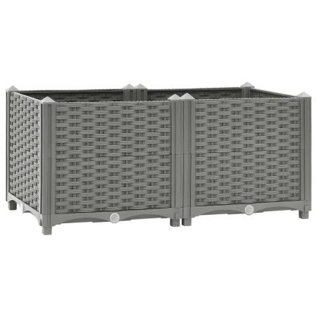 Blumenbeet aus Polypropylen 80x40x38 cm von vidaXL, Töpfe und Pflanzgefäße - Ref: Foro24-153294, Preis: 58,91 €, Rabatt: %