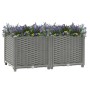 Blumenbeet aus Polypropylen 80x40x38 cm von vidaXL, Töpfe und Pflanzgefäße - Ref: Foro24-153294, Preis: 58,91 €, Rabatt: %