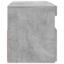 TV-Schrank mit LED-Leuchten betongrau 60x35x40 cm von vidaXL, TV-Möbel - Ref: Foro24-804417, Preis: 41,43 €, Rabatt: %