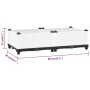 Blumenbeet aus Polypropylen 80x40x23 cm von vidaXL, Töpfe und Pflanzgefäße - Ref: Foro24-153305, Preis: 46,36 €, Rabatt: %
