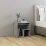 Nachttische 2 Stück betongraues Sperrholz 40x30x40 cm von vidaXL, Nachttische - Ref: Foro24-806337, Preis: 42,74 €, Rabatt: %