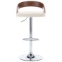 Küchenhocker 2 Stück Kunstleder gebogenes Holz creme von vidaXL, Küchenhocker - Ref: Foro24-283145, Preis: 269,85 €, Rabatt: %