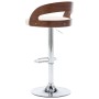 Küchenhocker 2 Stück Kunstleder gebogenes Holz creme von vidaXL, Küchenhocker - Ref: Foro24-283145, Preis: 269,85 €, Rabatt: %