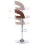 Küchenhocker 2 Stück Kunstleder gebogenes Holz creme von vidaXL, Küchenhocker - Ref: Foro24-283145, Preis: 269,85 €, Rabatt: %
