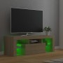 TV-Möbel mit LED-Leuchten Sonoma Eiche 120x35x40 cm von vidaXL, TV-Möbel - Ref: Foro24-804349, Preis: 73,76 €, Rabatt: %