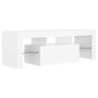 TV-Schrank mit weißen LED-Leuchten 120x35x40 cm von vidaXL, TV-Möbel - Ref: Foro24-804346, Preis: 79,73 €, Rabatt: %