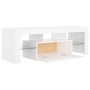 TV-Schrank mit weißen LED-Leuchten 120x35x40 cm von vidaXL, TV-Möbel - Ref: Foro24-804346, Preis: 79,73 €, Rabatt: %