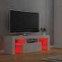 TV-Schrank mit weißen LED-Leuchten 120x35x40 cm von vidaXL, TV-Möbel - Ref: Foro24-804346, Preis: 79,73 €, Rabatt: %