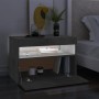 TV-Schränke mit LED-Leuchten 2 Stück betongrau 60x35x40 cm von vidaXL, TV-Möbel - Ref: Foro24-804418, Preis: 73,30 €, Rabatt: %