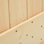 Schiebetür mit Beschlägen aus massivem Kiefernholz, 90 x 210 cm von vidaXL, Türen - Ref: Foro24-3203029, Preis: 190,13 €, Rab...