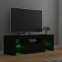 TV-Schrank mit LED-Leuchten schwarz 120x35x40 cm von vidaXL, TV-Möbel - Ref: Foro24-804347, Preis: 76,91 €, Rabatt: %