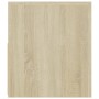 TV-Schrank mit LED-Leuchten Sonoma-Eiche 120x35x40 cm von vidaXL, TV-Möbel - Ref: Foro24-804358, Preis: 77,42 €, Rabatt: %