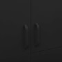 Armario de acero negro 90x50x180 cm en Armarios roperos | Comprar online en Foro24