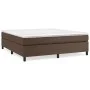 Braunes Kunstlederbettgestell 160x200 cm von vidaXL, Betten und Lattenroste - Ref: Foro24-3121056, Preis: 150,37 €, Rabatt: %