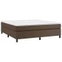 Braunes Kunstlederbettgestell 160x200 cm von vidaXL, Betten und Lattenroste - Ref: Foro24-3121056, Preis: 150,37 €, Rabatt: %