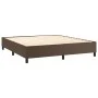 Braunes Kunstlederbettgestell 160x200 cm von vidaXL, Betten und Lattenroste - Ref: Foro24-3121056, Preis: 150,37 €, Rabatt: %