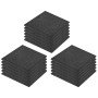 Losetas de goma protección de caídas 18 uds 50x50x3 cm negras en Suelos y moquetas | Comprar online en Foro24