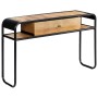 Solid mango wood console table 118x30x75 cm by vidaXL, Side tables - Ref: Foro24-248102, Price: 138,67 €, Discount: %