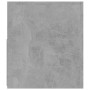 Mueble de TV con luces LED gris hormigón 120x35x40 cm de vidaXL, Muebles TV - Ref: Foro24-804359, Precio: 92,25 €