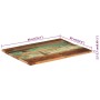 Tablero de mesa rectangular madera maciza 80x80 cm 25-27 mm de vidaXL, Tableros para mesas - Ref: Foro24-286054, Precio: 85,9...