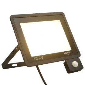 LED-Strahler mit Sensor 100 W warmweiß von vidaXL, Strahler und Reflektoren - Ref: Foro24-149627, Preis: 37,78 €, Rabatt: %