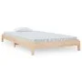 Solid pine wood stackable bed 80x200 cm by vidaXL, Beds and slatted bases - Ref: Foro24-820397, Price: 87,36 €, Discount: %
