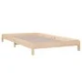 Solid pine wood stackable bed 80x200 cm by vidaXL, Beds and slatted bases - Ref: Foro24-820397, Price: 87,36 €, Discount: %