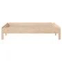 Solid pine wood stackable bed 80x200 cm by vidaXL, Beds and slatted bases - Ref: Foro24-820397, Price: 87,36 €, Discount: %