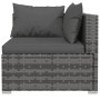 4-piece garden sofa set and gray synthetic rattan cushions by vidaXL, Garden sets - Ref: Foro24-3101429, Price: 432,36 €, Dis...