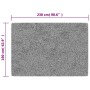 Alfombra lavable antideslizante negro y blanco 160x230 cm