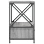 Sonoma gray engineered wood bedside table 50x41x65 cm by vidaXL, Nightstands - Ref: Foro24-826089, Price: 61,00 €, Discount: %