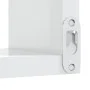 Wall corner shelf 2 pcs glossy white wood 40x40x50 cm by vidaXL, Shelves and shelves - Ref: Foro24-807236, Price: 30,48 €, Di...