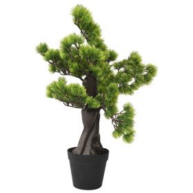 Bonsái pinus artificial con macetero 60 cm verde