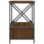 Nachttisch aus eichenbraunem Holzwerkstoff, 50 x 41 x 65 cm von vidaXL, Nachttische - Ref: Foro24-826091, Preis: 49,94 €, Rab...