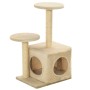 Kratzbaum für Katzen mit Sisalpfosten 60 cm beige von vidaXL, Katzenmöbel - Ref: Foro24-170519, Preis: 36,51 €, Rabatt: %
