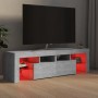 TV-Möbel mit LED-Leuchten in Betongrau 140x36,5x40 cm von vidaXL, TV-Möbel - Ref: Foro24-804368, Preis: 85,37 €, Rabatt: %