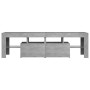 TV-Möbel mit LED-Leuchten in Betongrau 140x36,5x40 cm von vidaXL, TV-Möbel - Ref: Foro24-804368, Preis: 85,37 €, Rabatt: %