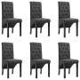 Esszimmerstühle 6 Einheiten dunkelgrauer Stoff von vidaXL, Essstühle - Ref: Foro24-276966, Preis: 587,03 €, Rabatt: %