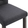 Esszimmerstühle 6 Einheiten dunkelgrauer Stoff von vidaXL, Essstühle - Ref: Foro24-276966, Preis: 587,03 €, Rabatt: %