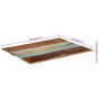 Rectangular solid wood table top 70x90 cm 15-16 mm by vidaXL, Table tops - Ref: Foro24-286050, Price: 79,07 €, Discount: %