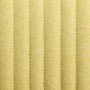 Sillas de comedor 6 unidades tela verde
