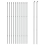 Silver wire fence 1.6x25 m by vidaXL, fence panels - Ref: Foro24-154012, Price: 178,40 €, Discount: %