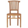 Garden dining set 3 pieces solid teak wood by vidaXL, Garden sets - Ref: Foro24-3155765, Price: 377,98 €, Discount: %