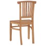 Garden dining set 3 pieces solid teak wood by vidaXL, Garden sets - Ref: Foro24-3155765, Price: 377,98 €, Discount: %